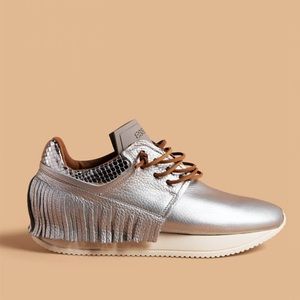 Esseutesse Leather Fringe Sneaker